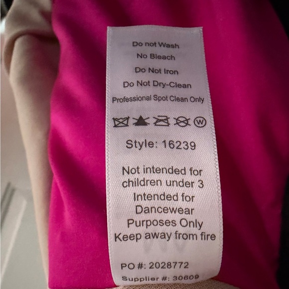 WEISSMAN Dance Costume, Women’s Dress Sequin Skater, SIZE Adult Medium - Picture 12 of 12